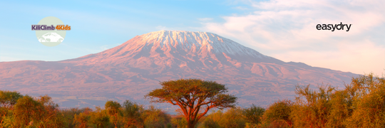 Easydry Founder Anne Butterly embarks on the Kiliclimb4kids Mount Kilimanjaro expedition to raise funds for children’s education. 